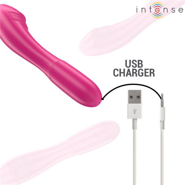 BELINDA VIBRATOR 19 CM FLEXIBLE 10 VIBRATIONS PINK