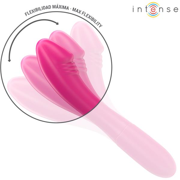 BELINDA VIBRATOR 19 CM FLEXIBLE 10 VIBRATIONS PINK