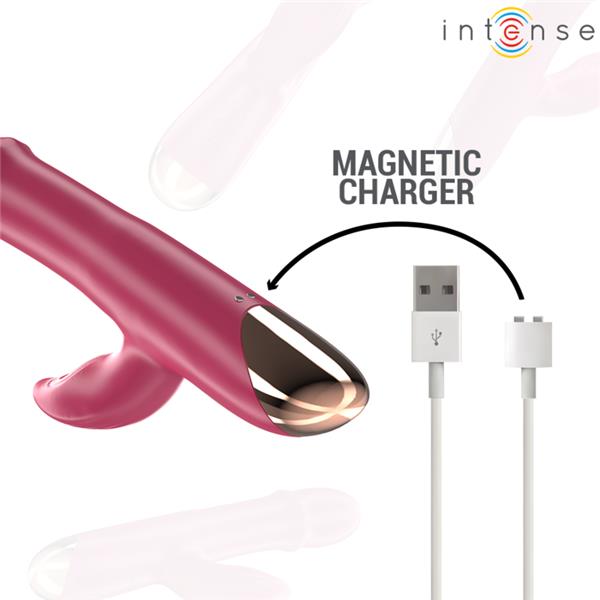 CHLOE MULTIFUNKCIONALNI VIBRATOR 3 V 1 RDEČA