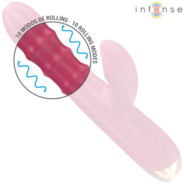 CHLOE MULTIFUNKCIONALNI VIBRATOR 3 V 1 RDEČA
