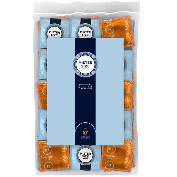 CONDOM SIZE L 57 MM (100 UNITS)