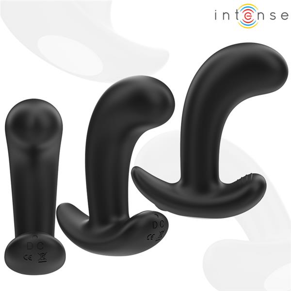CHANDLER ANAL PLUG 10 VIBRATIONS BLACK REMOTE CONTROL