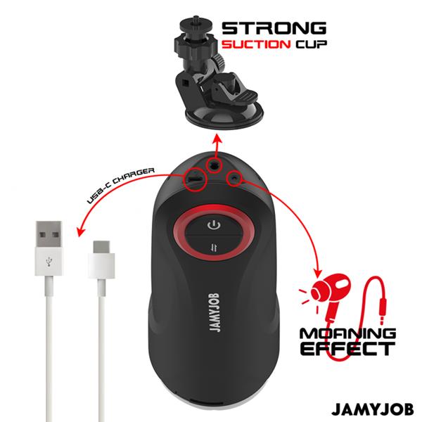 GRAVITY AUTOMATIC VAGINA MASTURBATOR 5 THRUSTING MODES AND SOUND EFFECT