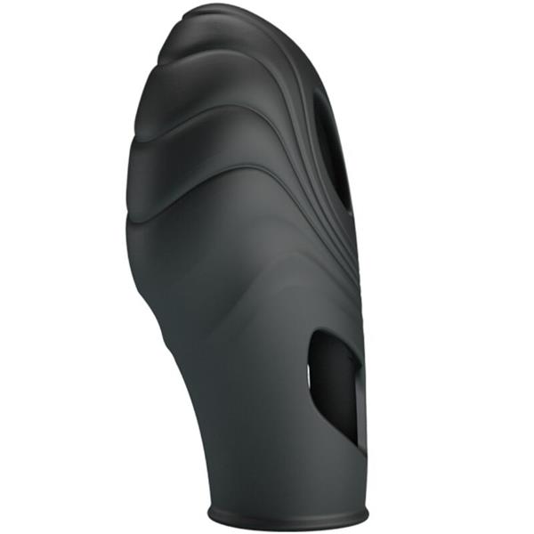 LICH SILIKONSKI FINGER VIBRATOR CRNI