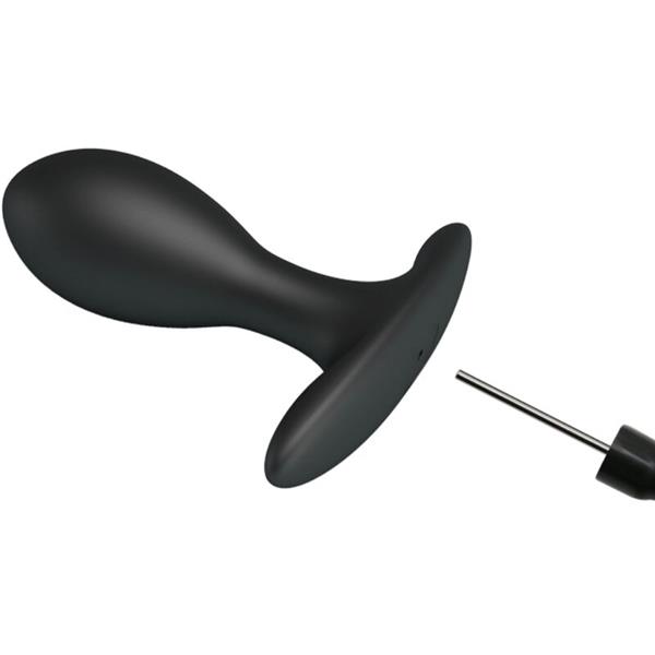 INFLATABLE ANAL PLUG BLACK