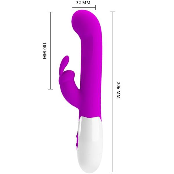 CENTAUR VIBRATOR RABBIT 30 VIBRATION MODES PURPLE
