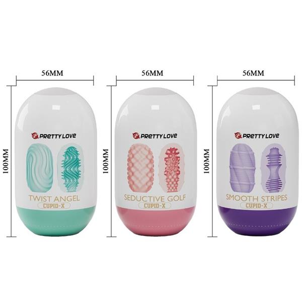CUPID X 18 MUŠKI MASTURBATORI RAZLIČITE TEKSTURE