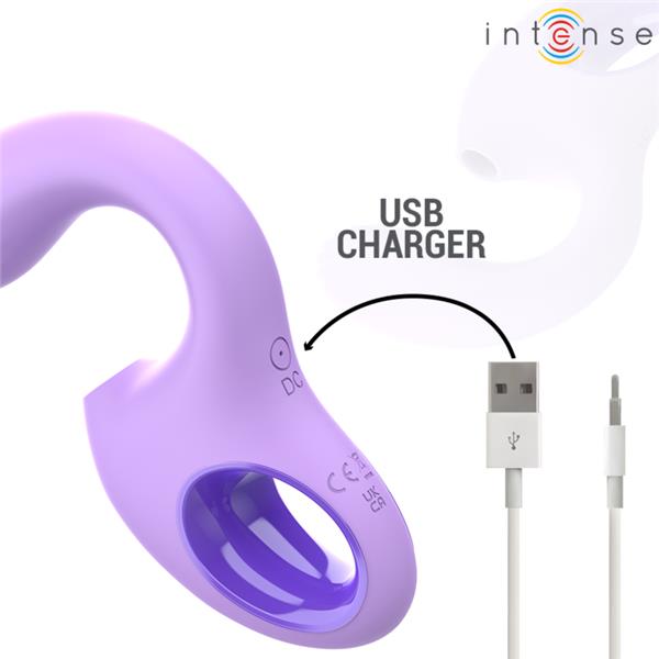 BAXTER VIBRATOR & STIMULATOR VIOLET