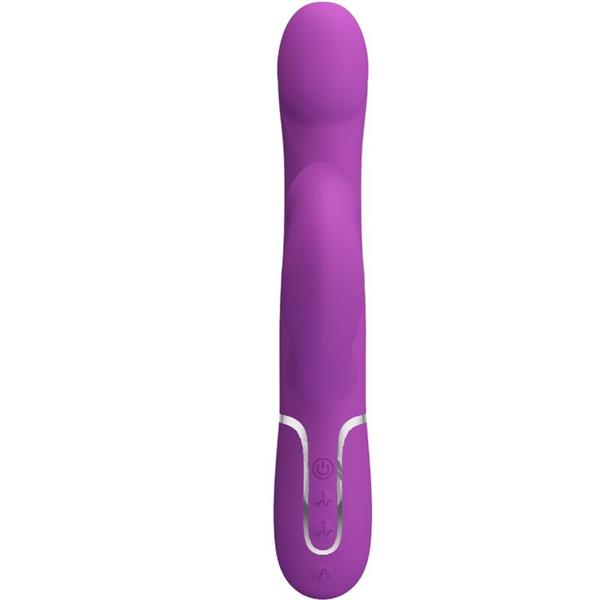 4 IN 1 MULTIFUNCTION VIBRATOR & STIMULATOR PURPLE