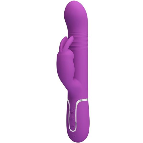 COALE 4 IN 1 MULTIFUNCTION RABBIT VIBRATOR PURPLE