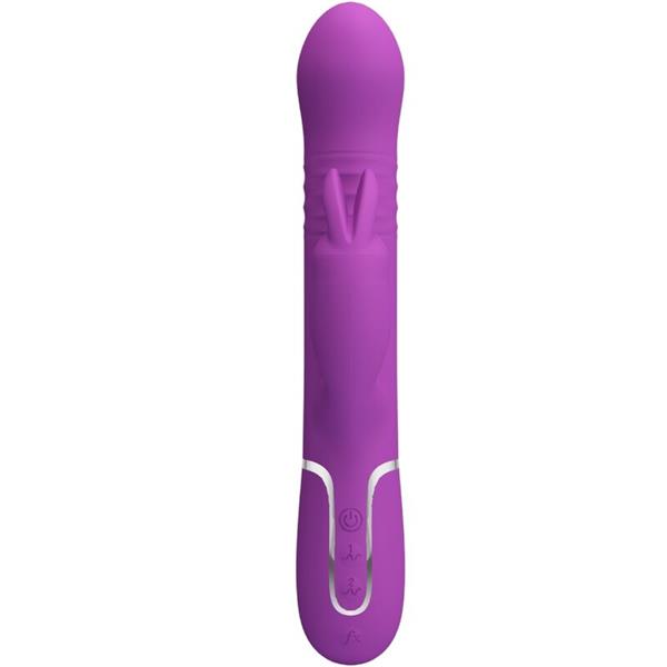 COALE 4 IN 1 MULTIFUNCTION RABBIT VIBRATOR PURPLE
