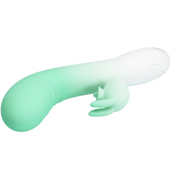 CERBERUS RABBIT VIBRATOR 3O VIBRATIONS GREEN