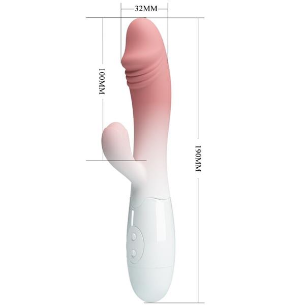 SNAPPY RABBIT VIBRATOR 30 VIBRATIONS PINK