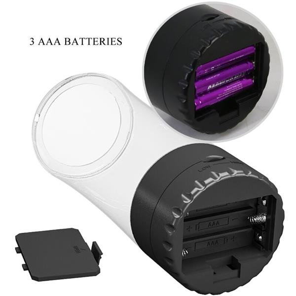 TAMARA MALE MASTURBATOR MULTI-SPEED VIBRATOR BLACK