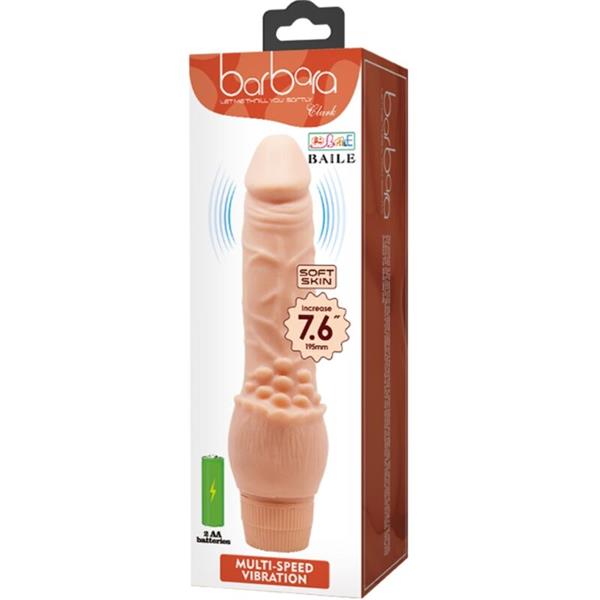 BARBARA REALISTIC VIBRATOR 19.5 CM FLESH