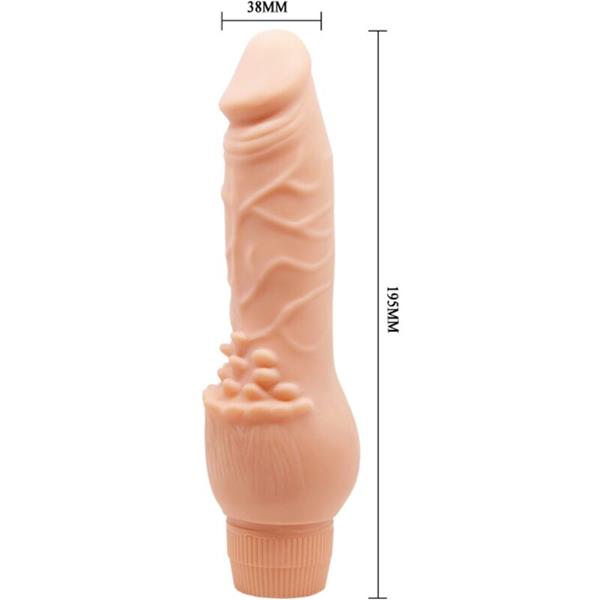 BARBARA REALISTIC VIBRATOR 19.5 CM FLESH