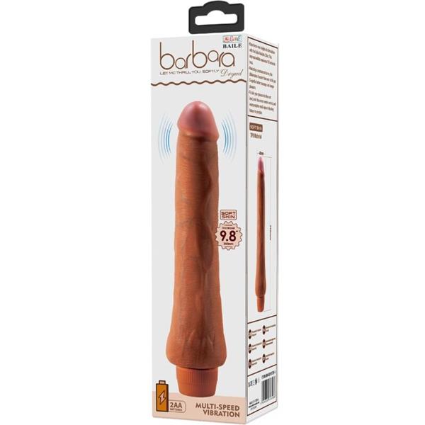 DRYAD REALISTIC VIBRATOR 25 CM MULATTO