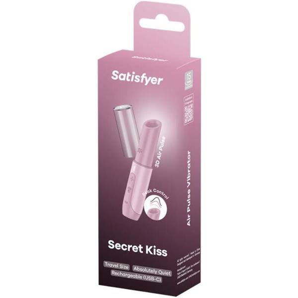 SECRET KISS WAVE CLITORIS STIMULATOR PINK