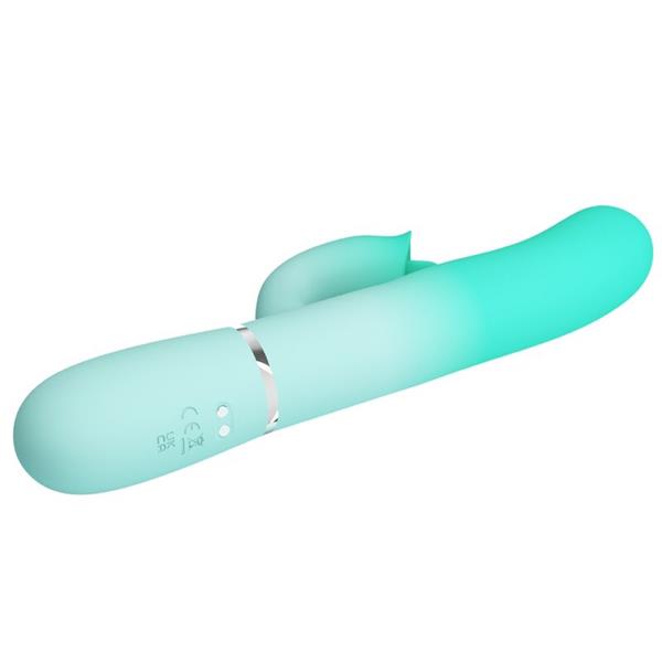 GIGI MULTIFUNCTION RABBIT VIBRATOR AQUA GREEN