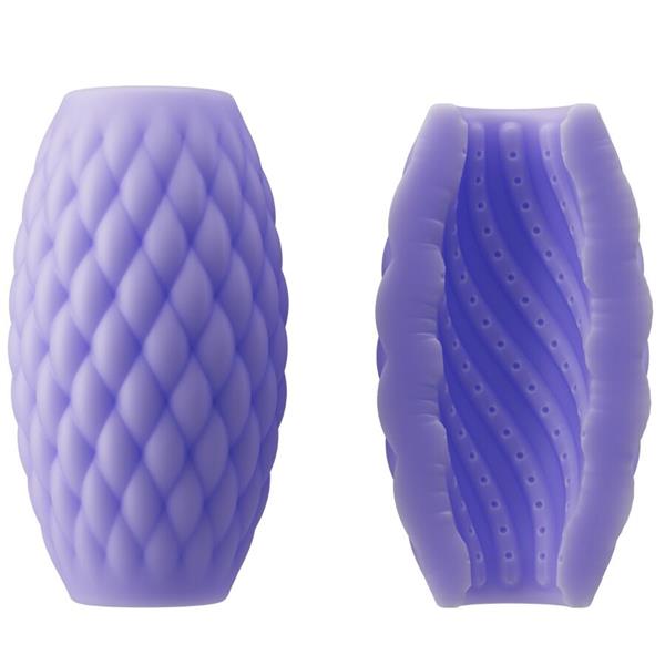 ATHENA EROS SILICONE MALE MASTURBATOR PURPLE