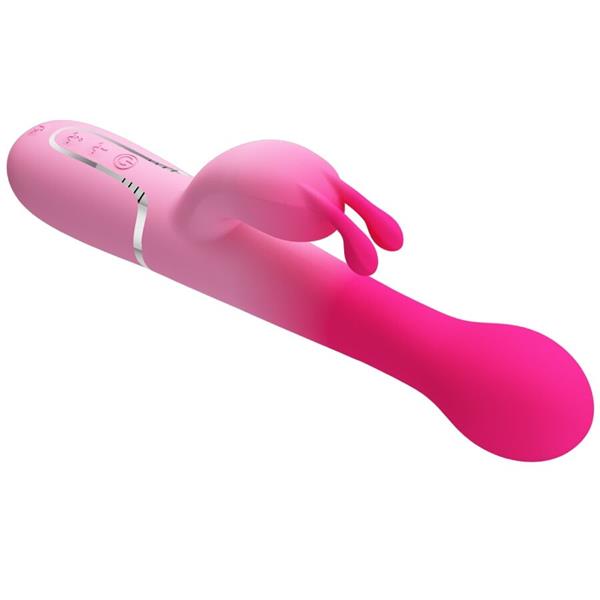 DEJON 3 V 1 MULTIFUNKCIONALNI ZAJČJI VIBRATOR ROZA