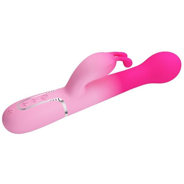 DEJON 3 V 1 MULTIFUNKCIONALNI ZAJČJI VIBRATOR ROZA
