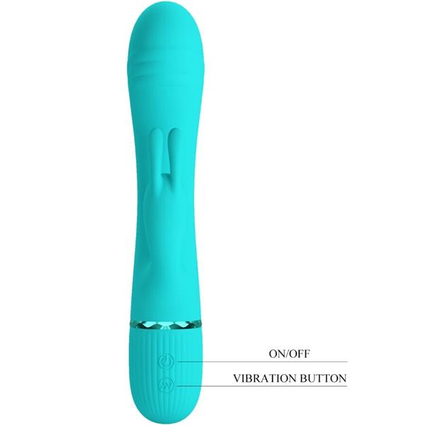 SCOCCO VIBRATOR RABBIT TURQUOISE