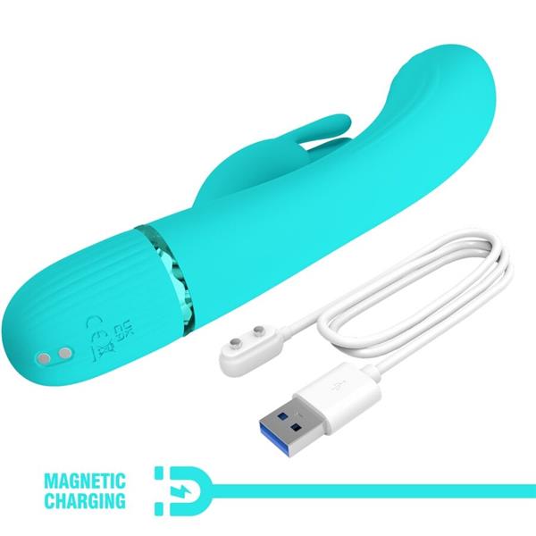 SCOCCO VIBRATOR RABBIT TURQUOISE