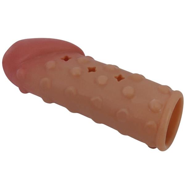TIGHT AND VOLUMIZING PENIS SLEEVE NATURAL
