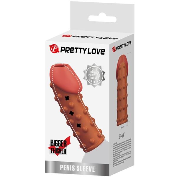 TIGHT AND VOLUMIZING PENIS SLEEVE NATURAL