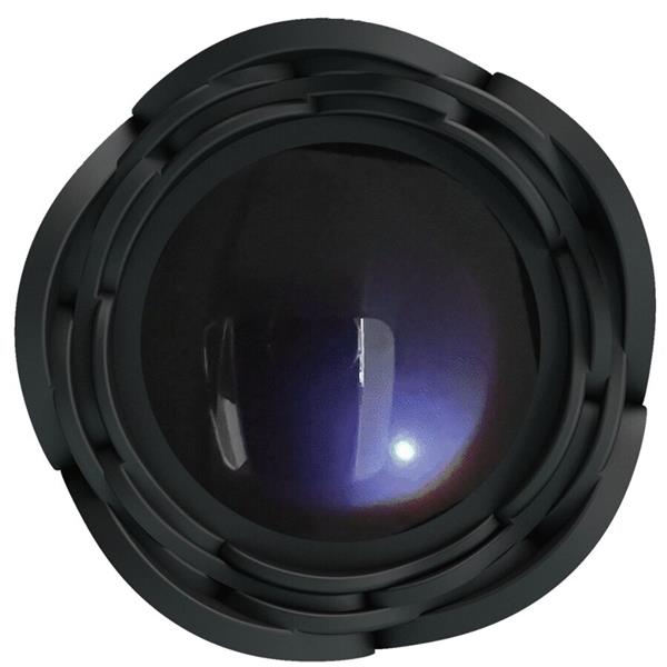 OSBORN ANAL PLUG WITH  LED LIGHT BLACK 9.8 CM