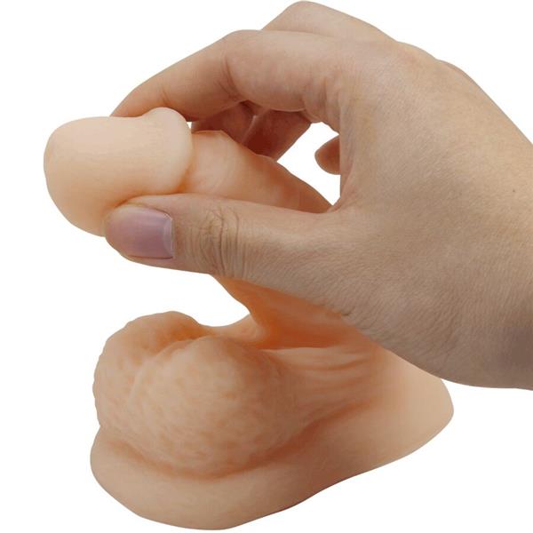 WILDON ULTRA REALISTIC AND ELASTIC DILDO 10 CM NATURAL
