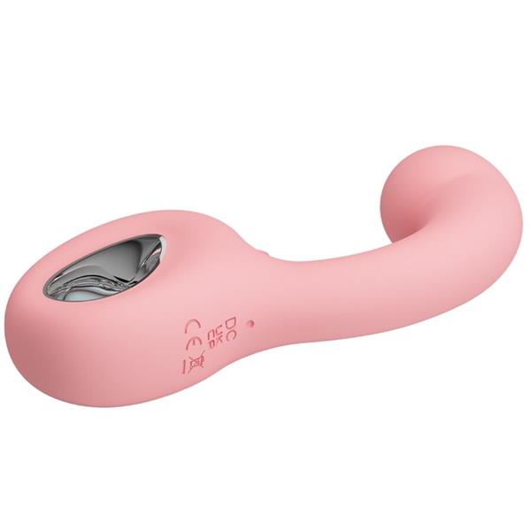 ERYNNYES G-SPOT VIBRATOR + CLITORIS STIMULATOR 10 VIBRATIONS PINK