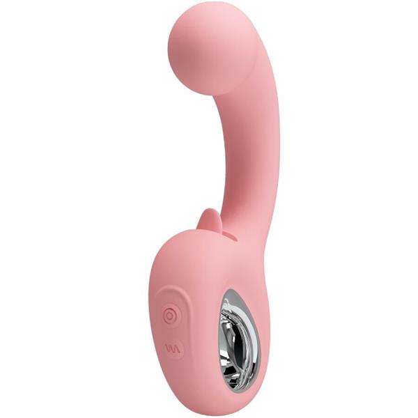 ERYNNYES G-SPOT VIBRATOR + CLITORIS STIMULATOR 10 VIBRATIONS PINK
