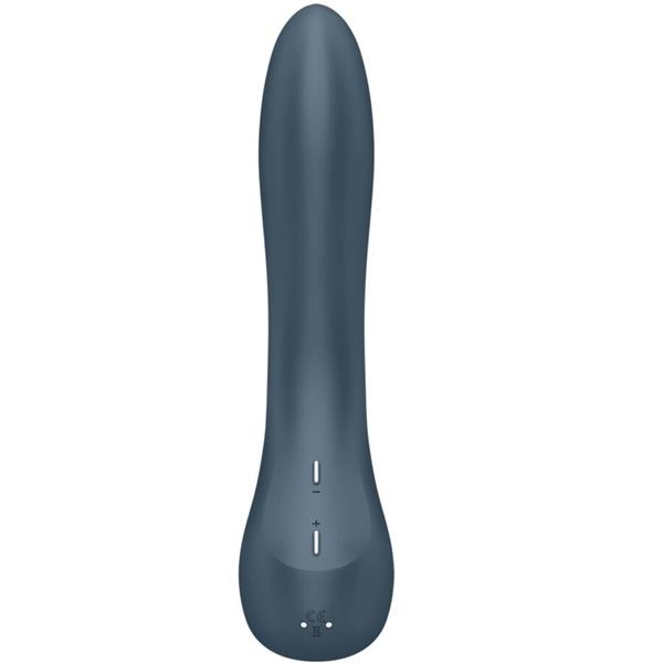 G-SPOT WAVE 4 12 VIBRATIONS PROGRAM VIBRATOR DARK GREY