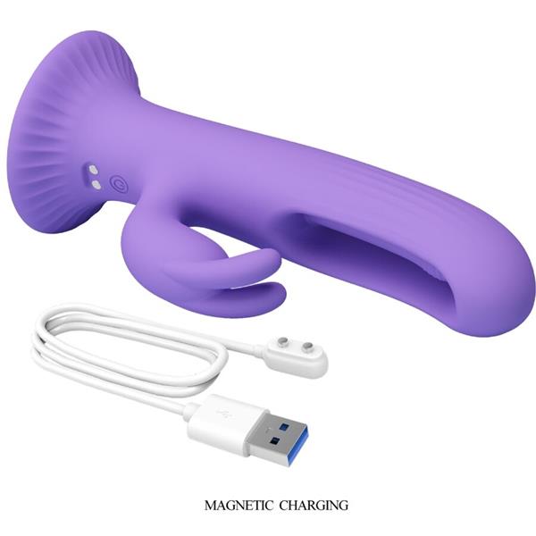 KILLMOULIS ZAJČEK VIBRATOR 12 NAČINOV VIBRACIJE PURPLE