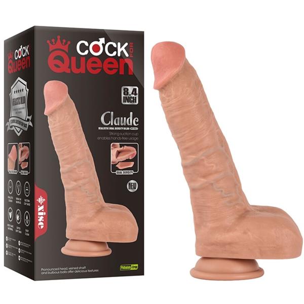 CLAUDE REALISTIC DOUBLE DENSITY DILDO 16.5 CM