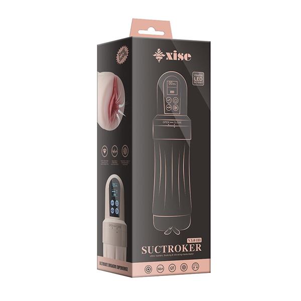 SUCTROKER V3.0 III VAGINA MASTURBATOR Z VIBRACIJO
