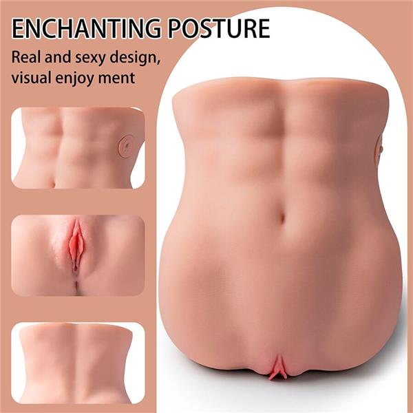 LYDIA ŽENSKI MASTURBATOR S VAGINALNIM OTVOROM I POKRETOM 25 CM