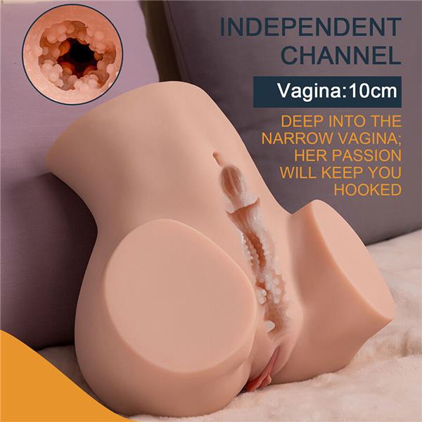 SYDNI REALISTIC MULTIPOSITION VAGINA MASTURBATOR WITH THRUSTING
