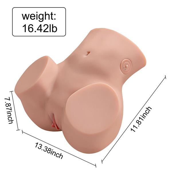 SYDNI REALISTIC MULTIPOSITION VAGINA MASTURBATOR WITH THRUSTING