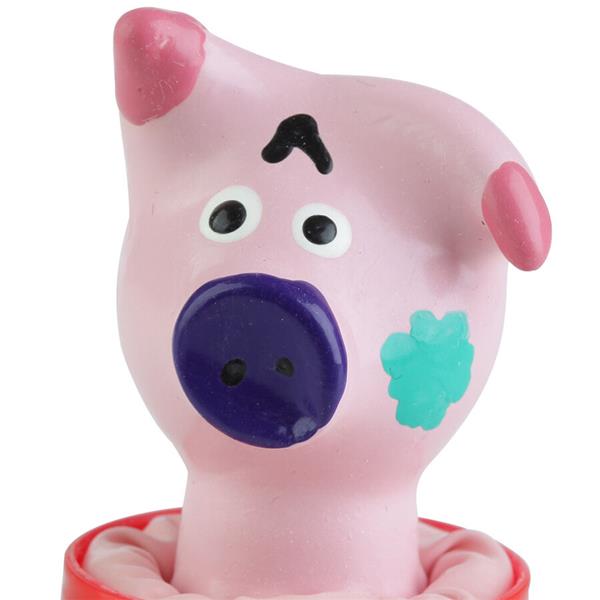 HANDPAINTED NOVELTY CONDOMS PIG HEAD