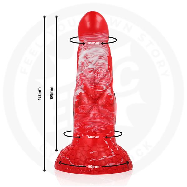 DILDO AGNIS CRIMSON FIRE