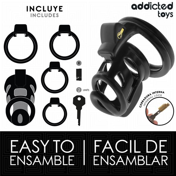 GILDEN CAGE SILICONE PENIS CAGE 8.5 CM