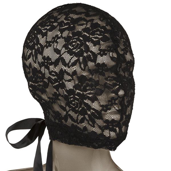 SCANDAL BLACK LACE BALALAVA WITH BOW