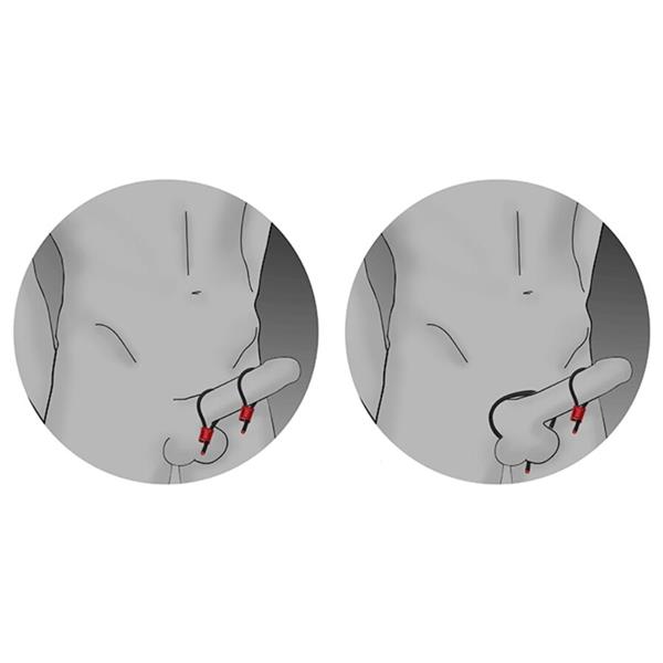 PRESTIGE ELECTRA LOOPS ADJUSTABLE COCK RINGS BLACK