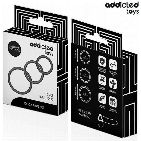 SET OF SILICONE RINGS MODEL 2