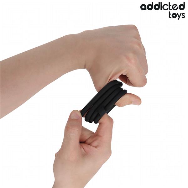 PENIS RING WITH DIVIDERS FOR TESTICLES