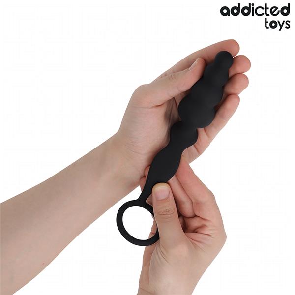 ANALNI PLUG Z OBROČEM SILIKON MODEL 5