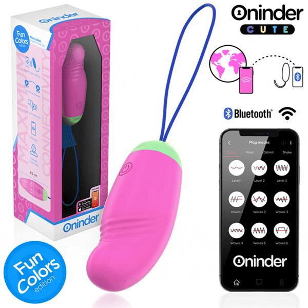 LOVE PLEASURE VIBRO-ROTATING EGG 360 SILICONE - FREE WORLDWIDE APP